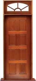 8 panel: double door + sidelight on left