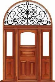 edwardian: door in frame