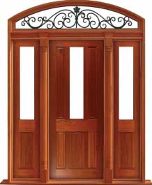 paddington: single door +  two sidelights