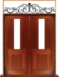 paddington: single door +  two sidelights