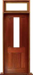 paddington: single door +  two sidelights